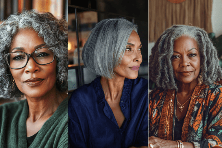 10 Beautiful Hairstyles for Older Black Women with Gray Hair That Celebrate Grace and Glamour