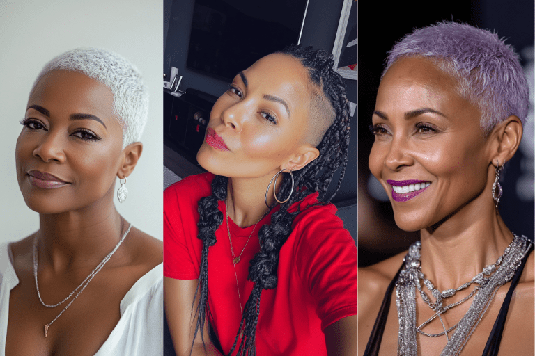 15 Stunning Shaved Hairstyles for Older Black Women to Rock with Confidence