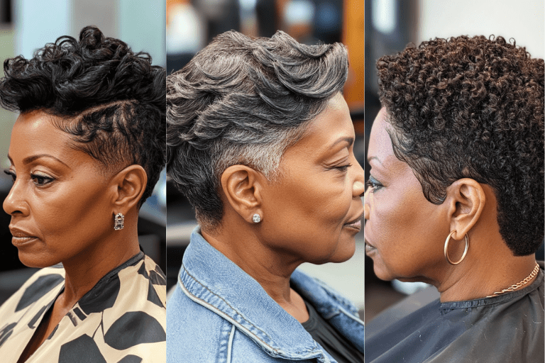 Timeless & Trendy: 16 Short Hairstyles for Older Black Women