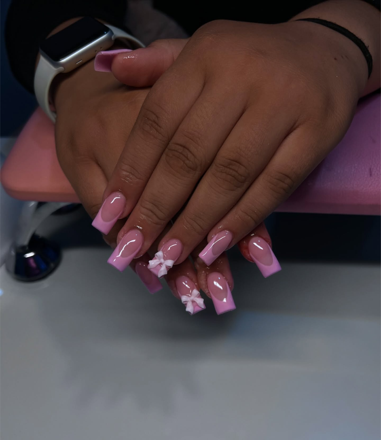 25+ Pink French Tip Nails That Are Sweet and Stylish