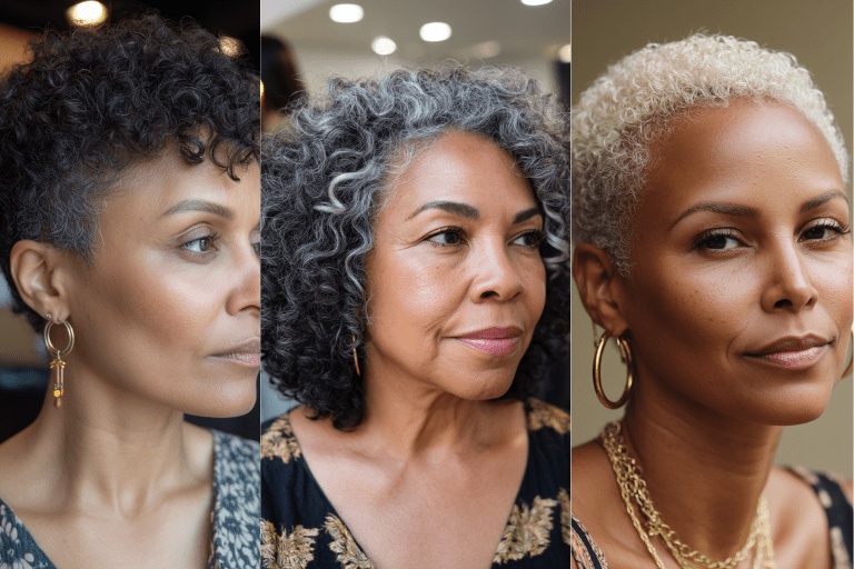16 Stunning Short Curly Hairstyles for Older Black Women Over 50