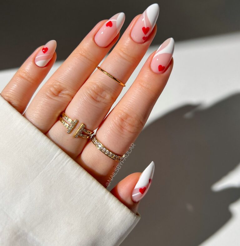 Romantic and Sweet: 49 Valentine Nail Ideas to Try