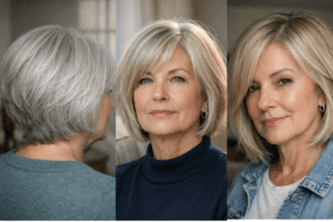 18 Layered Hairstyles For Older Women With thin Fine Hair - OldernStylish
