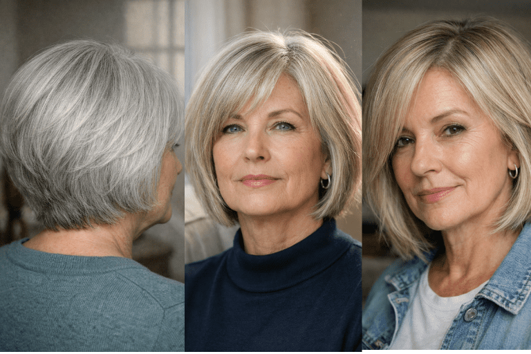 18 Layered Hairstyles For Older Women With thin Fine Hair