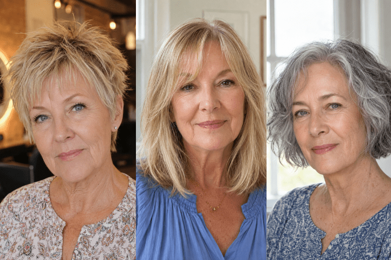 15 Hairstyles for Women Over 60 With Thin Hair That Add Soft Shape and Volume