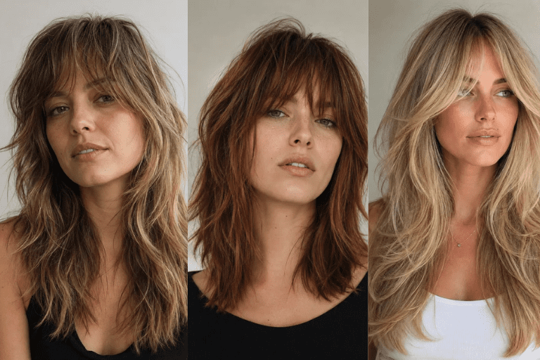 20 Layered Shag with Fringe Ideas for a New Look
